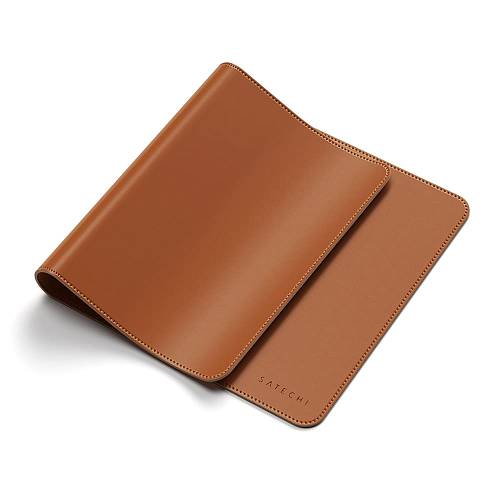 Коврик для мыши Satechi Eco Leather Deskmate, коричневый